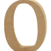 Cijfer 0 MDF 8cm, 1st.