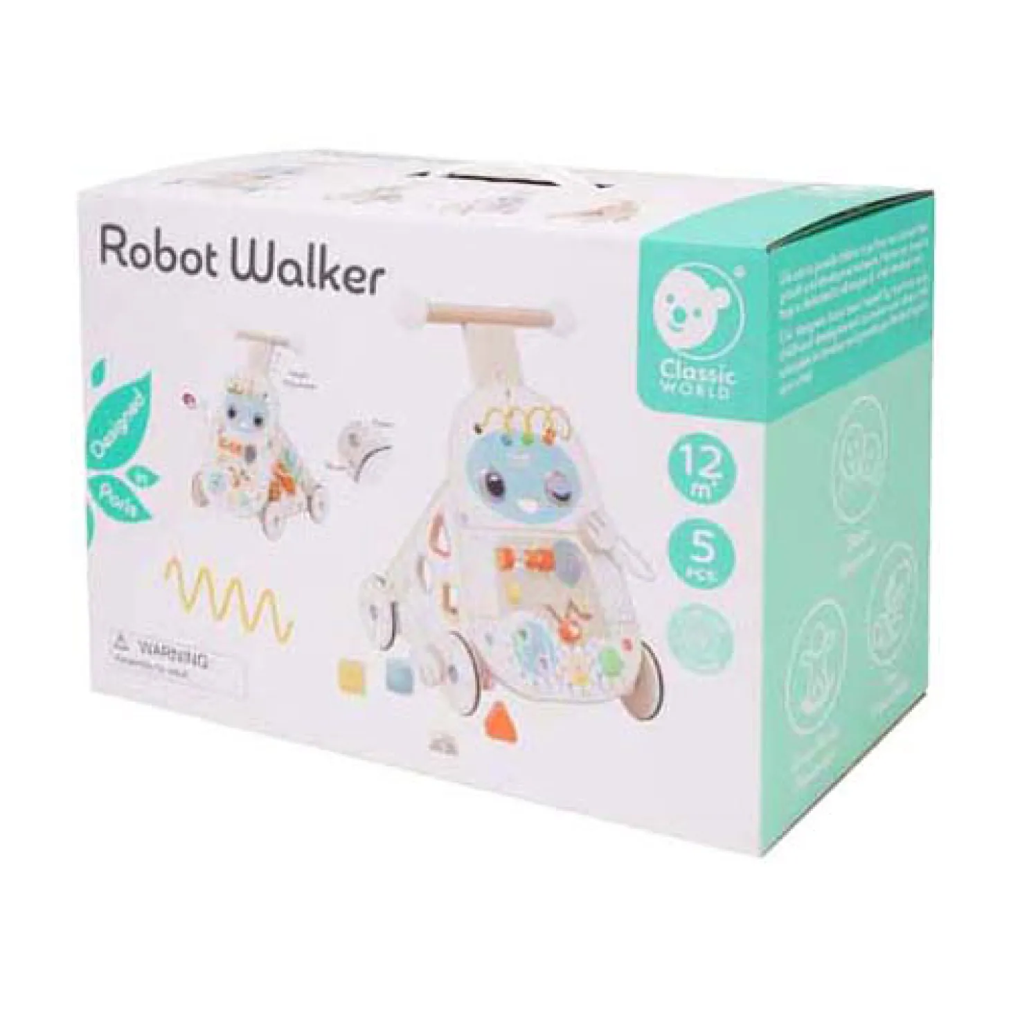 Classic World Baby Walker Hout