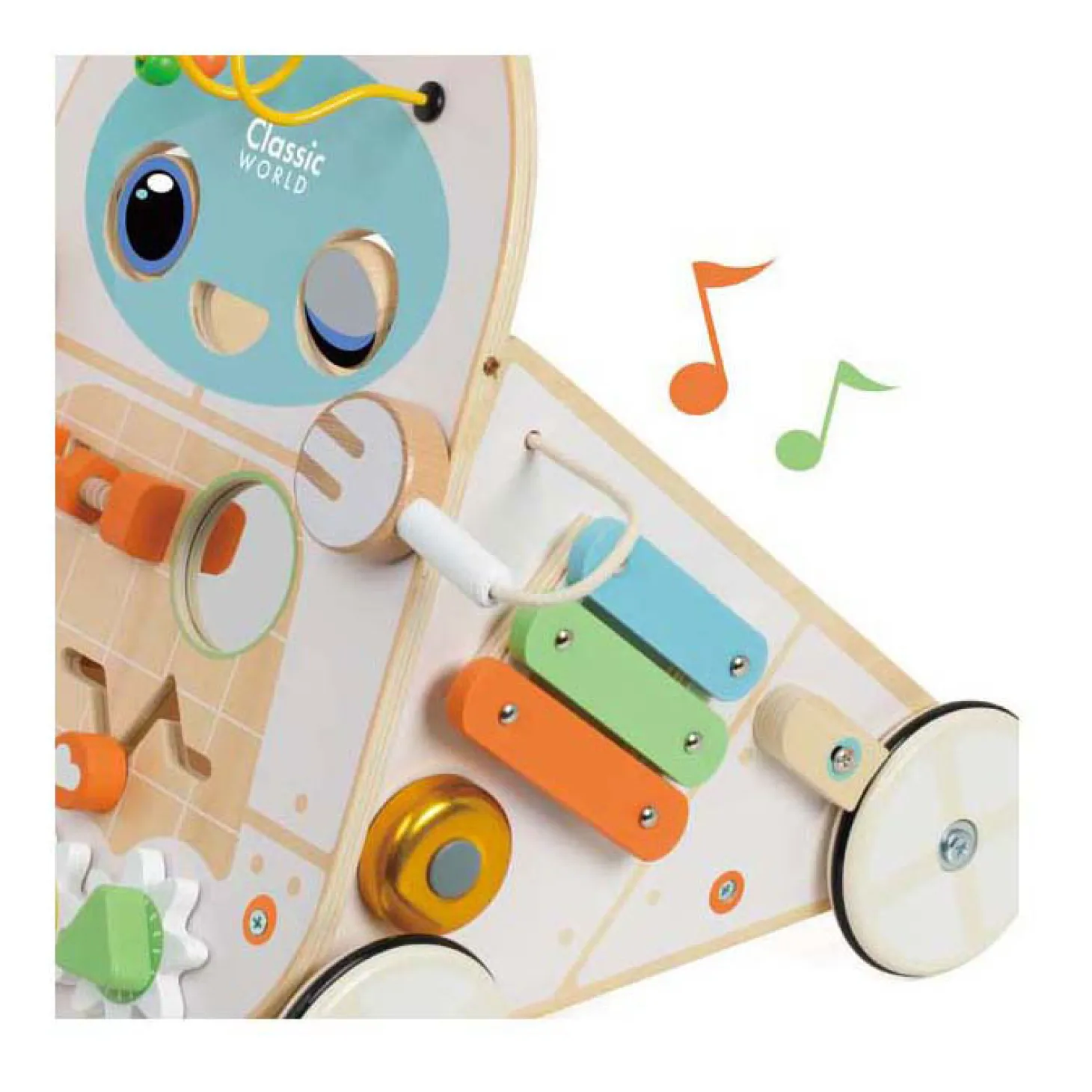 Classic World Baby Walker Hout