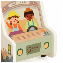 Classic World Houten Avonturen Safari Auto Vormenstoof, 9dlg.