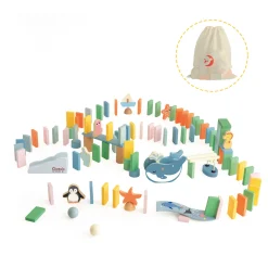 Classic World Houten Domino Oceaan, 100dlg.