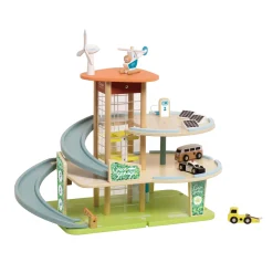 Classic World Houten Duurzame Garage met Accessoires, 19dlg.