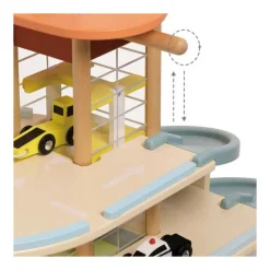 Classic World Houten Duurzame Garage met Accessoires, 19dlg.