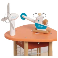 Classic World Houten Duurzame Garage met Accessoires, 19dlg.