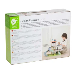 Classic World Houten Duurzame Garage met Accessoires, 19dlg.