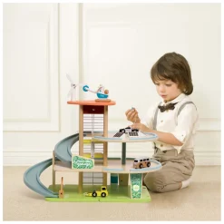 Classic World Houten Duurzame Garage met Accessoires, 19dlg.