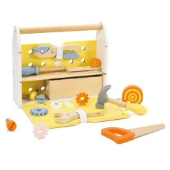 Classic World Houten Gereedschapskist Modern, 27dlg.