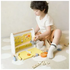 Classic World Houten Gereedschapskist Modern, 27dlg.