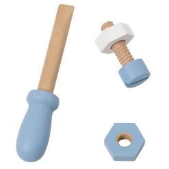 Classic World Houten Gereedschapsriem, 10dlg.