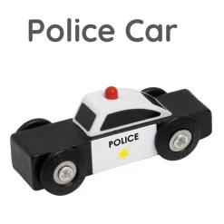 Classic World Houten Hulpdienst Auto's Set, 3st.