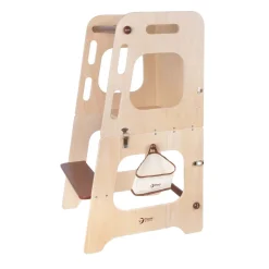 Classic World Houten 2in1 Leertoren en Tafel Verstelbaar, 90cm