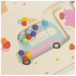 Classic World Houten Kleuren Match Spel Ijsjes Magnetisch