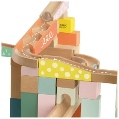 Classic World Houten Knikkerbaan Bouwset, 62dlg.