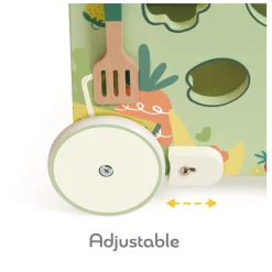 Classic World Houten Loopwagen Keuken, 15dlg.