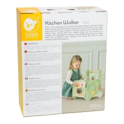 Classic World Houten Loopwagen Keuken, 15dlg.