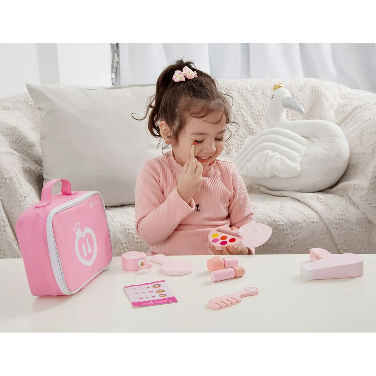 Classic World Houten Make-up Set