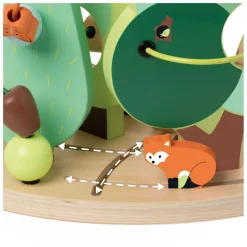 Classic World Houten Motoriekspiraal Bos, 5dlg.