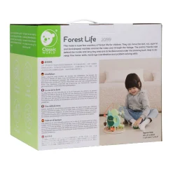 Classic World Houten Motoriekspiraal Bos, 5dlg.