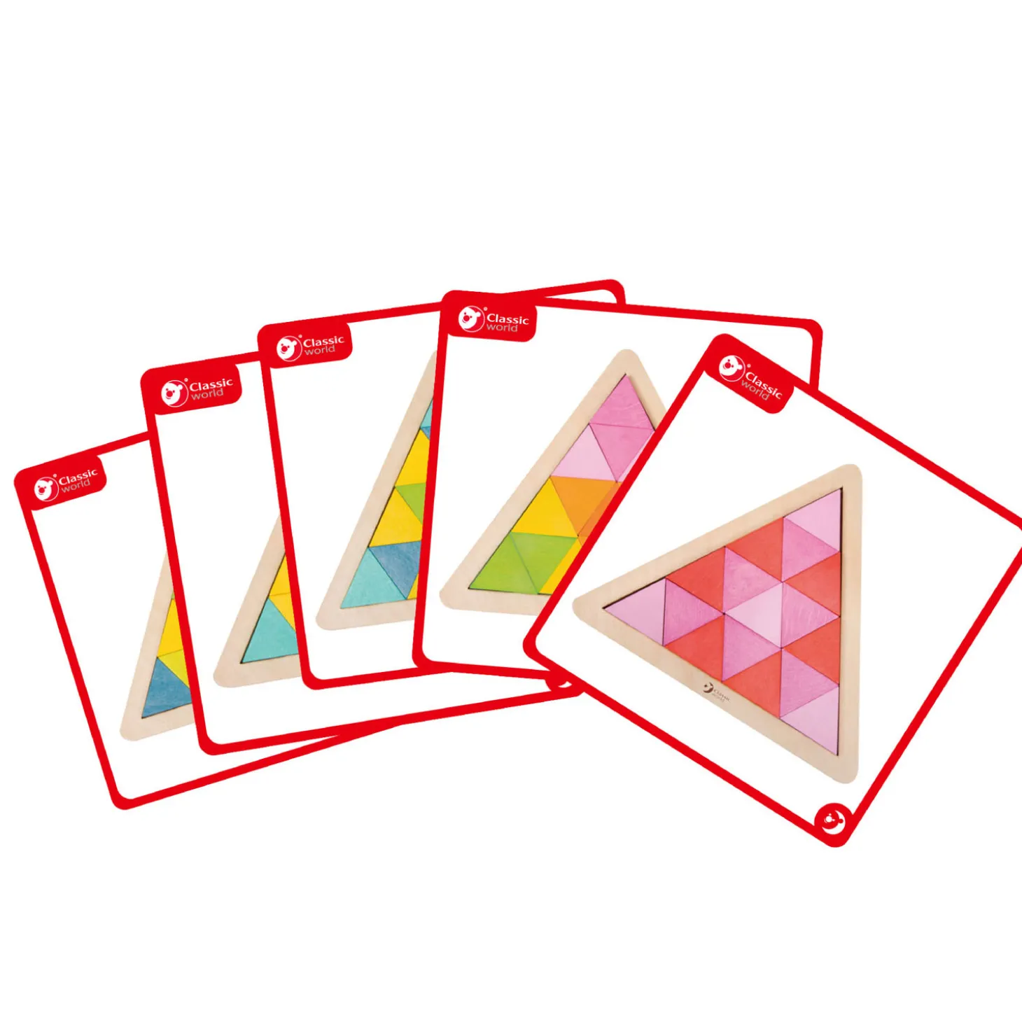 Classic World Houten Mozaïekpuzzel, 67st.