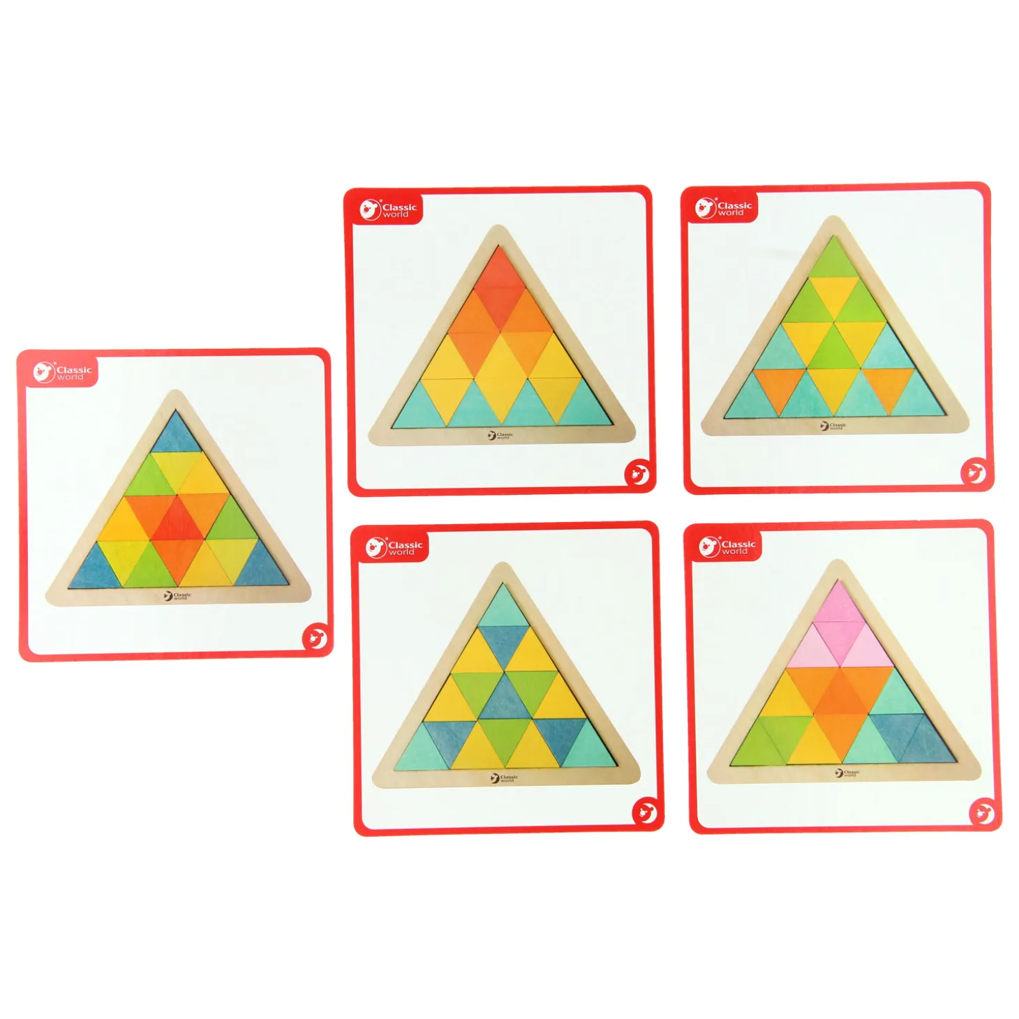 Classic World Houten Mozaïekpuzzel, 67st.