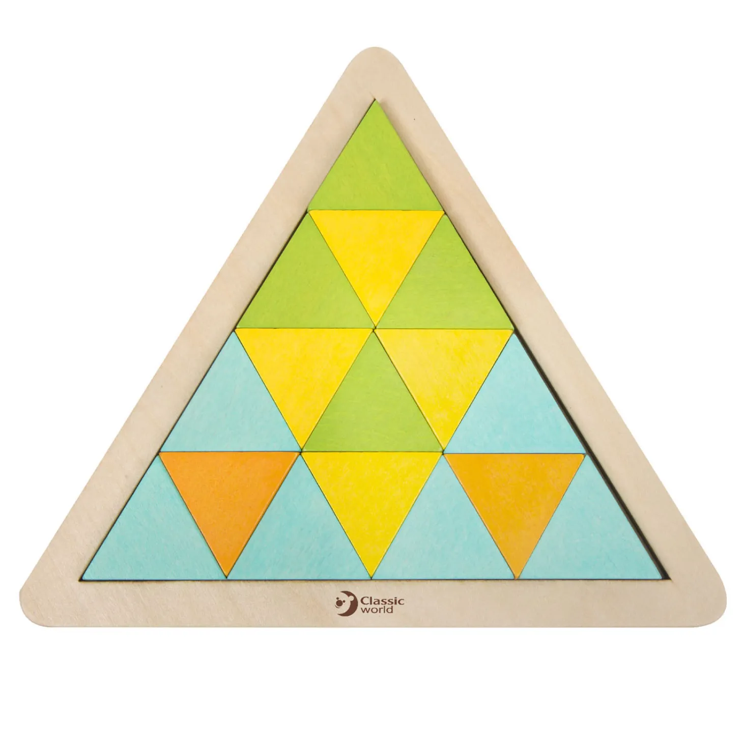 Classic World Houten Mozaïekpuzzel, 67st.