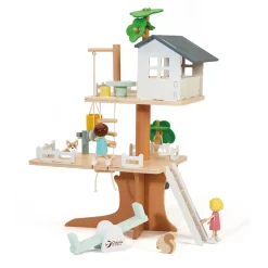 Classic World Houten Poppenhuis Boomhut, 31dlg.