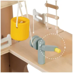 Classic World Houten Poppenhuis Boomhut, 31dlg.