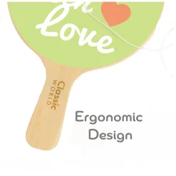 Classic World Houten Racket met Bal aan Koord