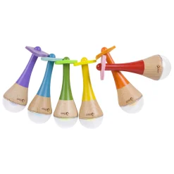 Classic World Houten Regenboog Maracas