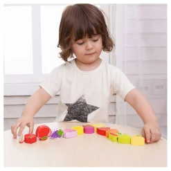 Classic World Houten Rijgkralen Fruit, 13dlg.