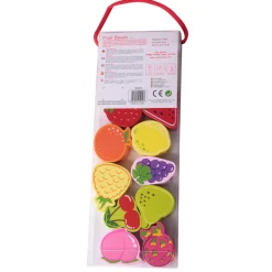 Classic World Houten Rijgkralen Fruit, 13dlg.