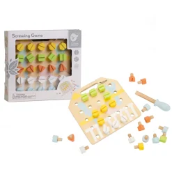 Classic World Houten Schroefbord Coordinatie Spel, 27dlg.