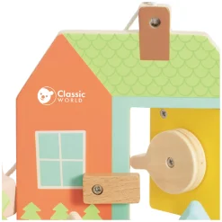 Classic World Houten Slot Openen Vormenspel, 11dlg.