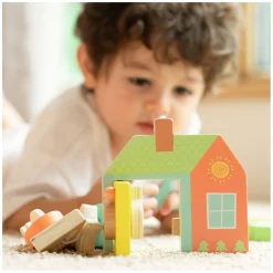 Classic World Houten Slot Openen Vormenspel, 11dlg.