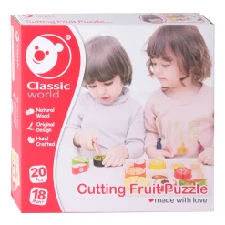 Classic World Houten Snijfruit, 20dlg.