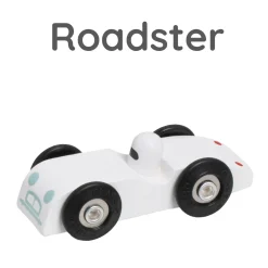 Classic World Houten Sportauto's Set, 3st.