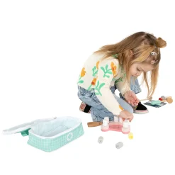 Classic World Houten Tandarts Set in Opbergtas - 10 dlg.