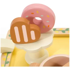 Classic World Houten Theeset Grace met Dienblad, 14dlg.