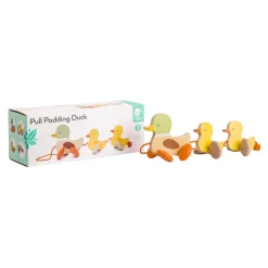 Classic World Houten Trekfiguur Eenden