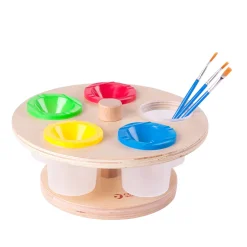 Classic World Houten Verfpothouder