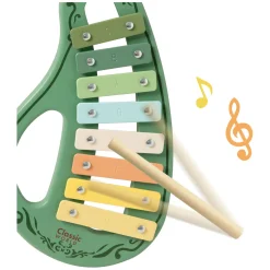 Classic World Houten Vintage Muziekinstrumenten Set, 5dlg.