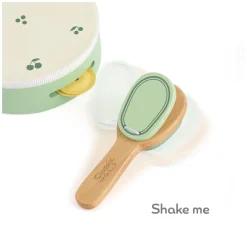 Classic World Houten Vintage Muziekinstrumenten Set, 5dlg.