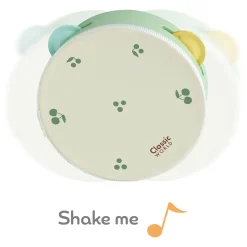 Classic World Houten Vintage Muziekinstrumenten Set, 5dlg.