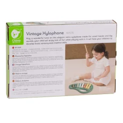 Classic World Houten Vintage Xylofoon Groen 2dlg.