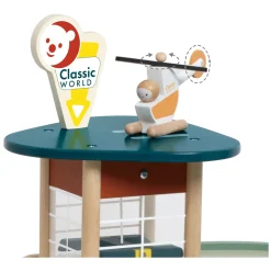 Classic World Houten Vintage Garage met Auto's, 11dlg.