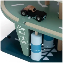 Classic World Houten Vintage Garage met Auto's, 11dlg.