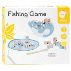 Classic World Houten Visspel Zeehond, 24dlg.