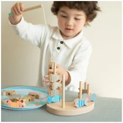 Classic World Houten Visspel Zeehond, 24dlg.