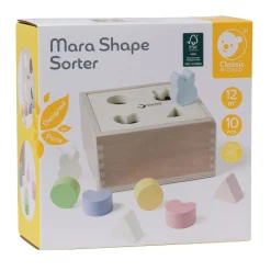 Classic World Houten Vormenstoof Mara 10dlg.