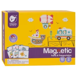 Classic World Puzzeldoos Magneet - Verkeer